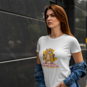 Camiseta Matador de Gato Animal Engraçado
