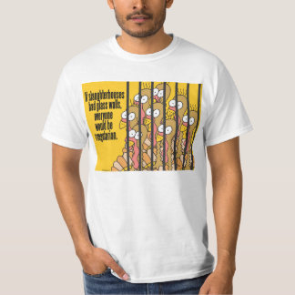Camiseta Matadouros - Vegetarianos, Vegan