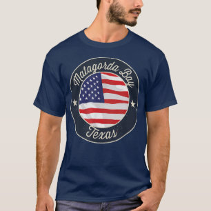 Camiseta Matagorda Bay - Patriotic Texas Souvenir T-Shirt