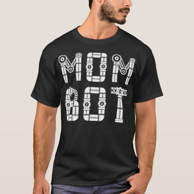 Camiseta Matando a Família Robô Mãe Bot (Frente)