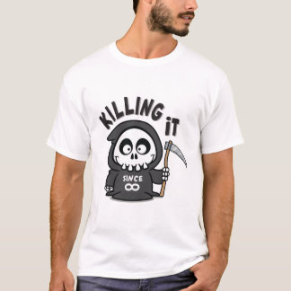 Camiseta Matando-o, o Caçador-T dos Homens