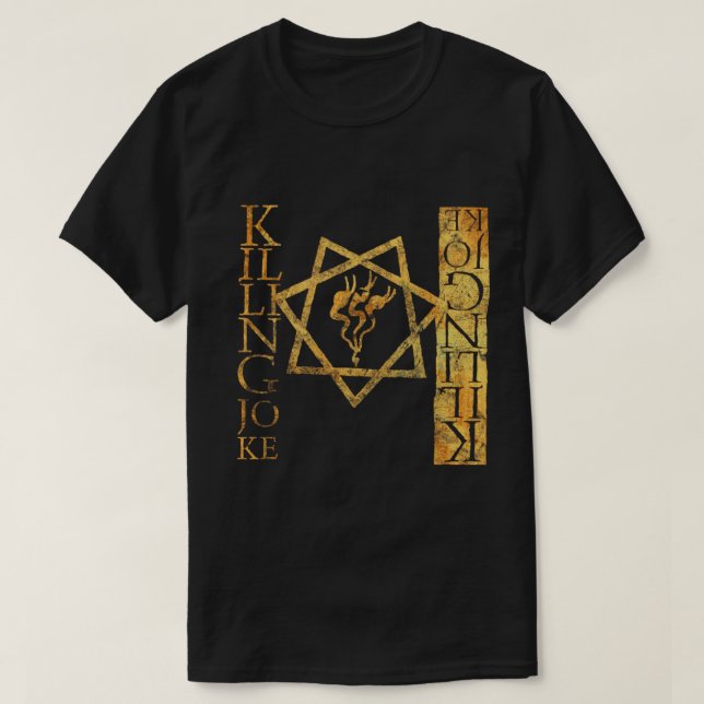 Camiseta matando ouro de rocha gótica piada resmungando (Frente do Design)