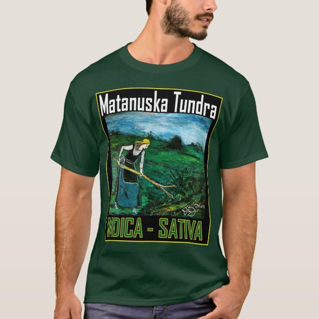 CAMISETA MATANUSKA TUNDRA INDICA SATIVA (Frente)