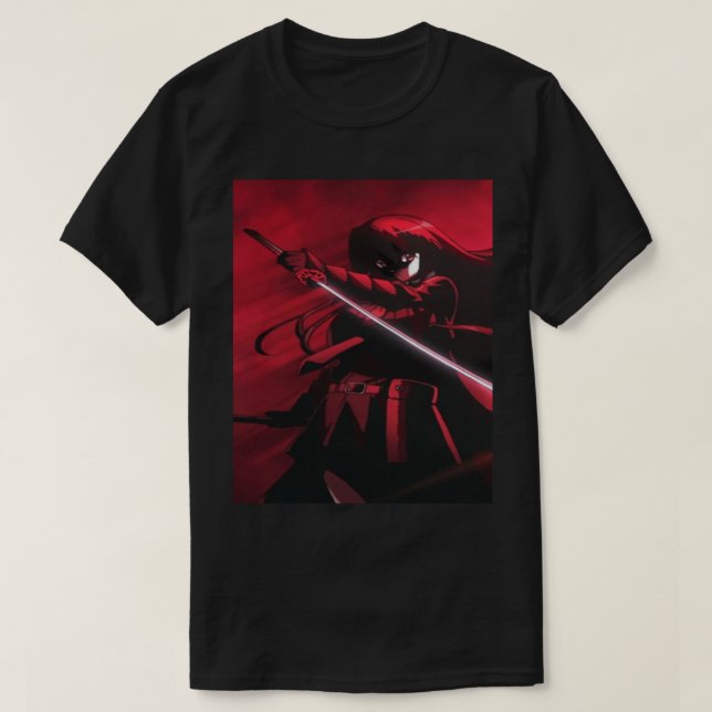 Camiseta Matar Akame ga 21 (Frente do Design)