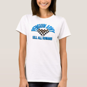 Camiseta Matar do exército do pinguim todo o t-shirt da