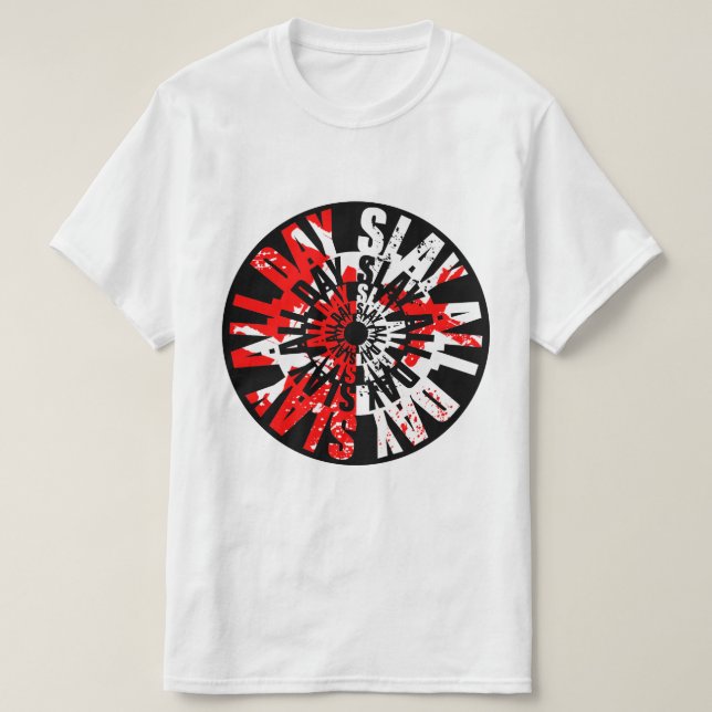 Camiseta Matar o Dia Inteiro  (Frente do Design)