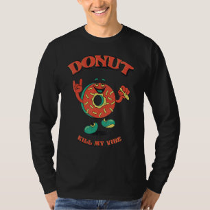 Camiseta Matar rosquinha Minha Tela Refrigerante Dourada Pr