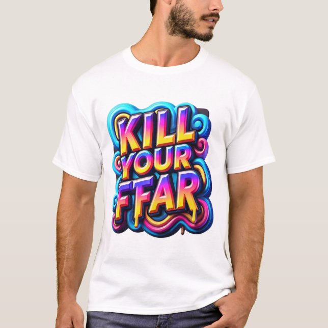 Camiseta Matar seu temor streetware (Frente)