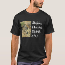 Camiseta Matar Skull Sheep Men - Design 1