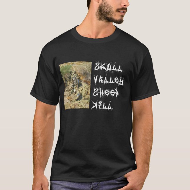 Camiseta Matar Skull Sheep Men - Design 1 (Frente)