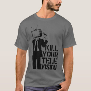 Camiseta Matar sua televisão