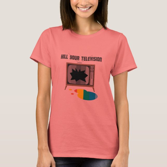 Camiseta Matar Sua Televisão (Frente)