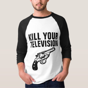 Camiseta MATAR SUAS T-Shirts TELEVISON Anti-TV