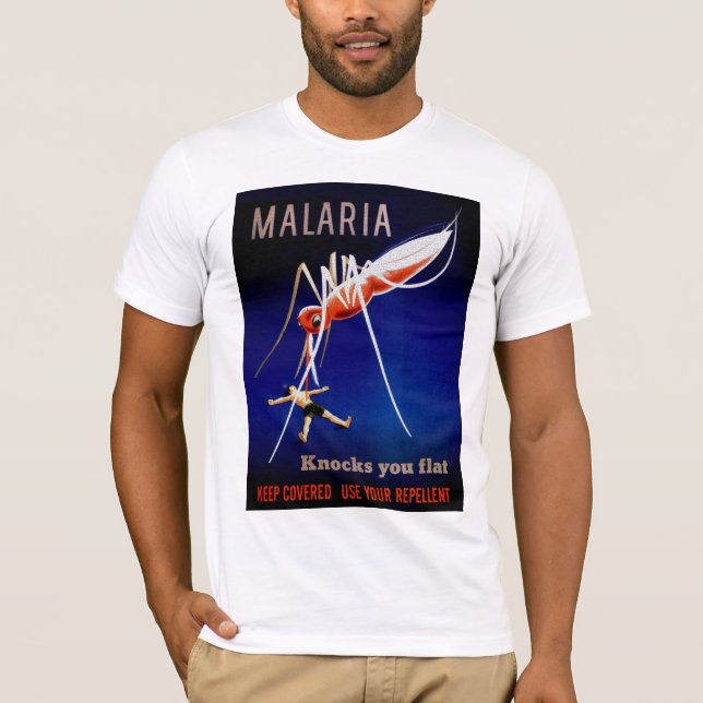 Camiseta Matares da malária (Frente)