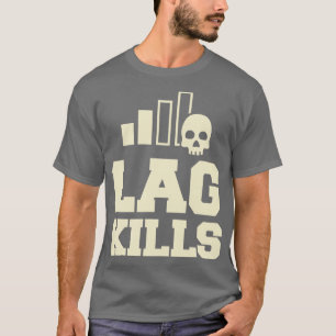 Camiseta Matares de latência engraçados FPS PC Gamer