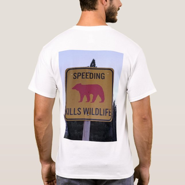 Camiseta Matares de velocidade (Verso)