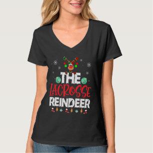 Camiseta Match da Família Pajama, de Natal, da Reindeer Lac