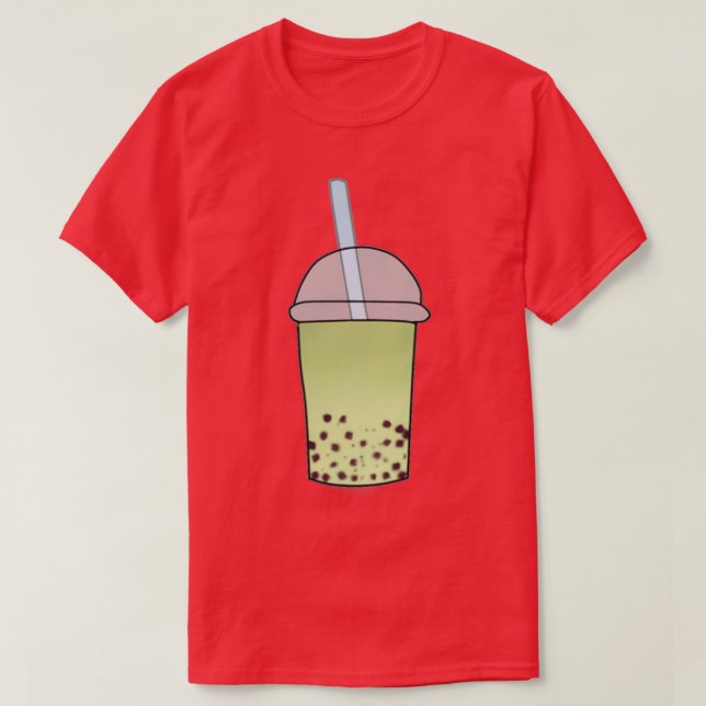 Camiseta Matcha Boba Chá Chá Chá Chá Chá Chá 1 (Frente do Design)