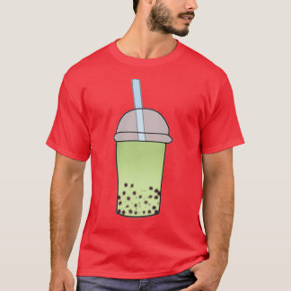 Camiseta Matcha Boba Chá Chá Chá Chá Chá Chá 1