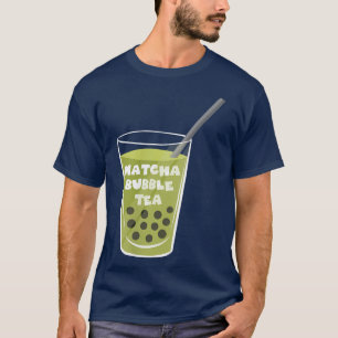 Camiseta Matcha Bubble Tea Green Healthink Bepra