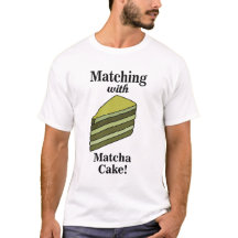 Matcha Cake Comida Engraçado