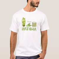Matcha Green Tea , Matcha Latte T-Shirt