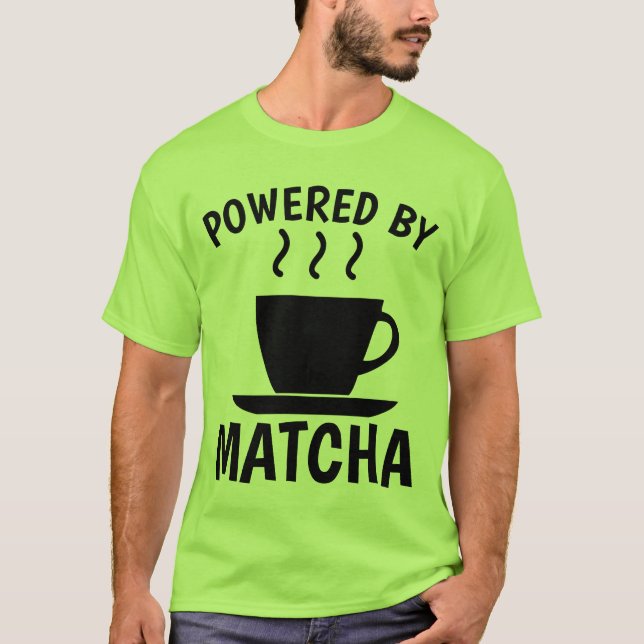 Camiseta MATCHA Green TEA T-Shirts (Frente)