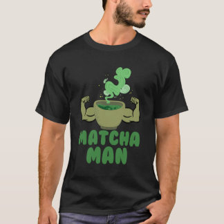 Camiseta Matcha Man Engraçado Presente O Chá Verde Deixa O 