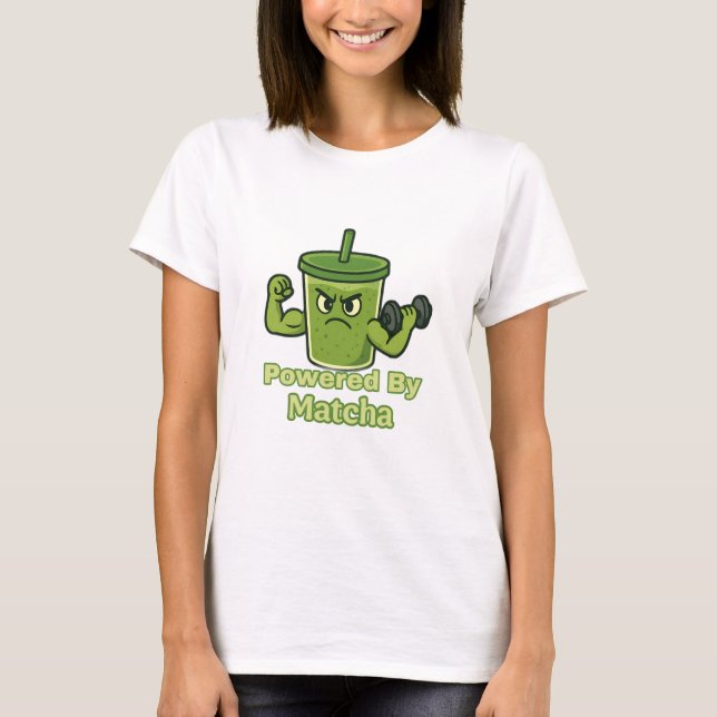 Camiseta Matcha Mode On Women's Aesthetic Tee (Frente)