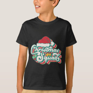 Camiseta Matchi da Família de Papais noeis da Equipe Quadra