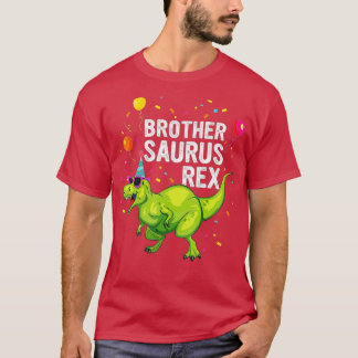 Camiseta Matchi Irmão Brothersaurus T Rex Dinosaur Família