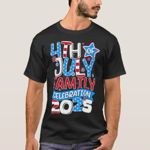 Camiseta Matchin da Família 2025, 4 de julho