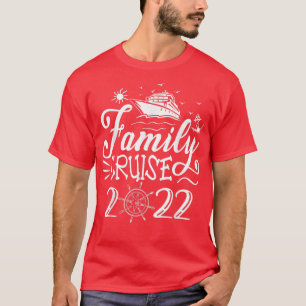 Camiseta Matchin da família Cruise 2022 Cruise Boat Trip