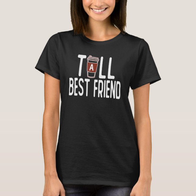 Camiseta Matching Best Friend Tall Best Friend & Short Best (Frente)