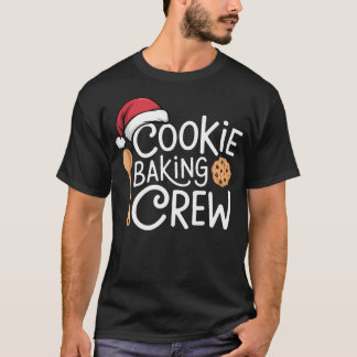 Camiseta Matching Christmas 	s For Family Cookie Baking Cre