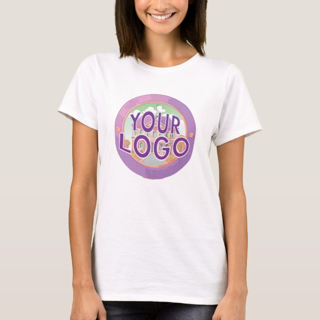 Camiseta Matching Corporate Company Office Workspace Logo (Frente)