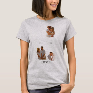 Camiseta Matching Couple T-Shirts – Cute & Romantic Design