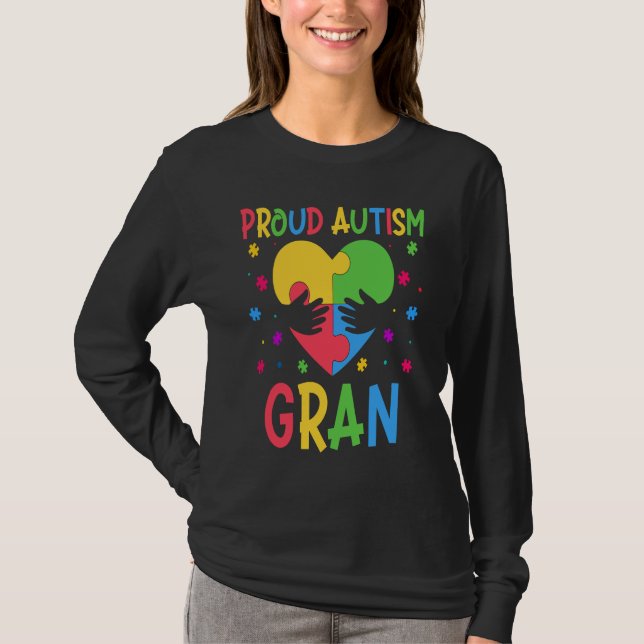 Camiseta Matching Family Autism Awareness Month Proud Autis (Frente)