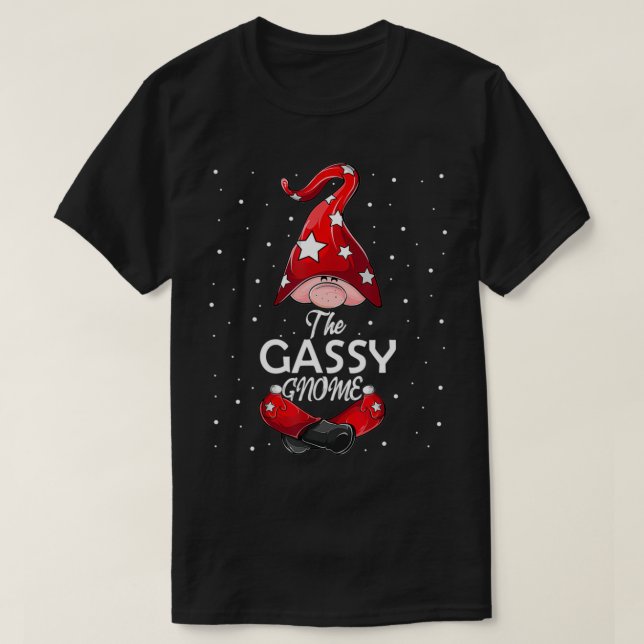 Camiseta Matching family Christmas shirts Funny Gift Gassy  (Frente do Design)