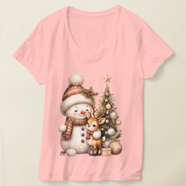 Camiseta Matching Family Christmas T-Shirt | Festive Holida (Postura )