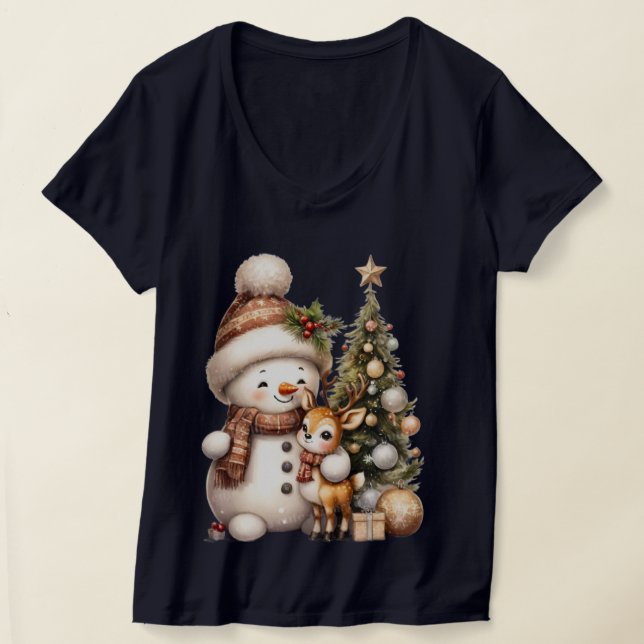 Camiseta Matching Family Christmas T-Shirt | Festive Holida (Postura )