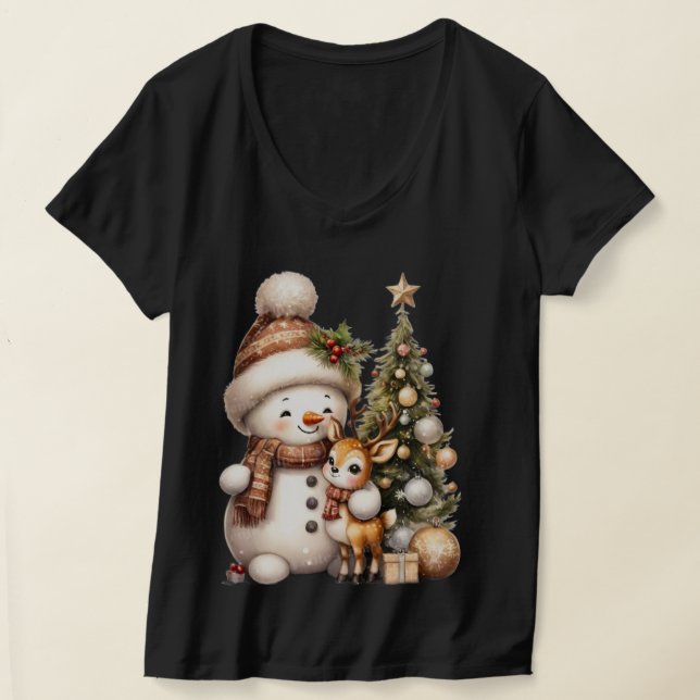 Camiseta Matching Family Christmas T-Shirt | Festive Holida (Postura )