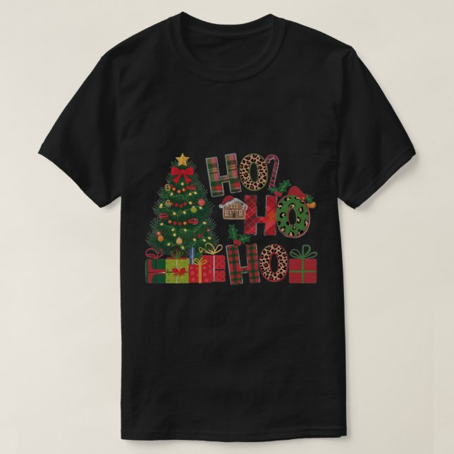 Camiseta Matching Family Christmas T-Shirt | Festive Holida (Frente do Design)