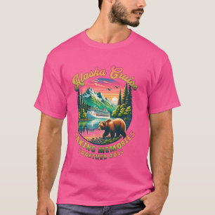 Camiseta Matching Family Friends and Group Alaska Cruise 20