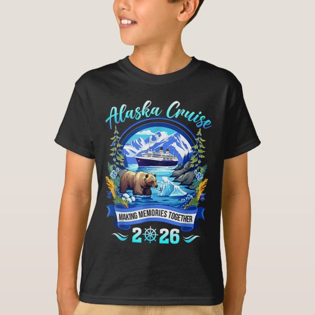 Camiseta Matching Family Friends And Group Alaskan Alaska C (Frente)