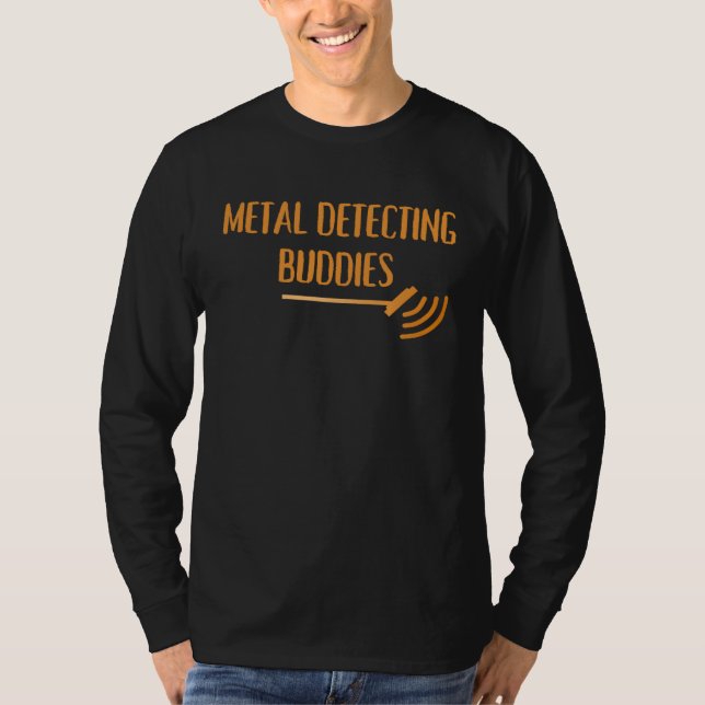 Camiseta Matching Metal Detecting Buddy Partner Family (Frente)