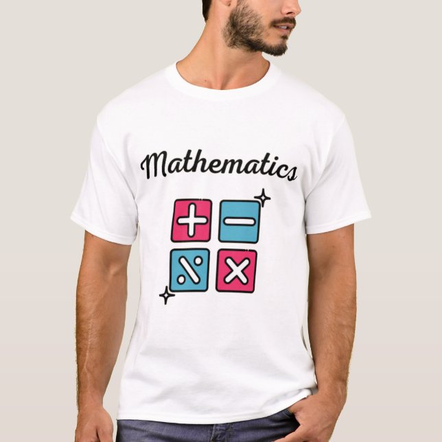 Camiseta Matemática (Frente)