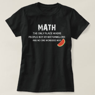 Camiseta matemática