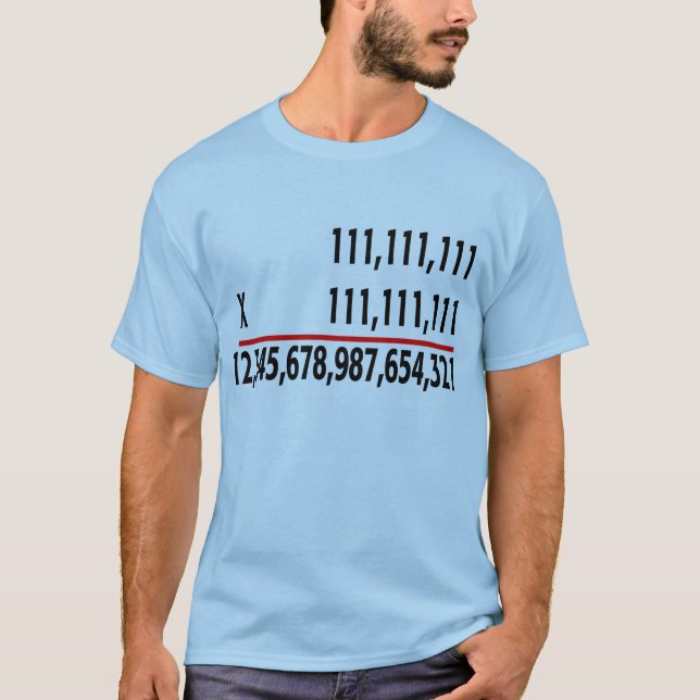 Camiseta Matemática (Frente)