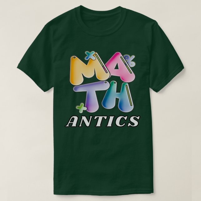 Camiseta Matemática 1 (Frente do Design)